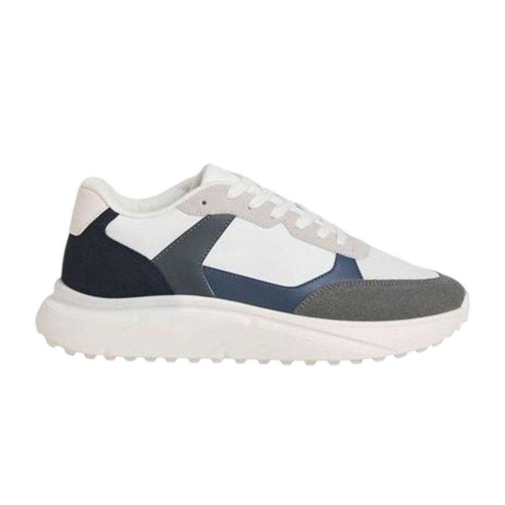 Jack And Jones Mens Jfwaspire Low Cut Sneakers / White